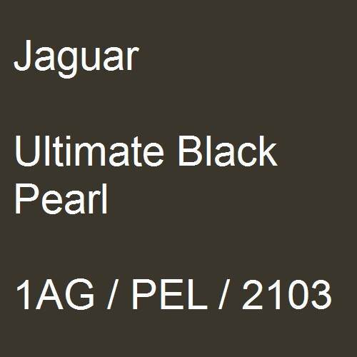 Jaguar, Ultimate Black Pearl, 1AG / PEL / 2103.